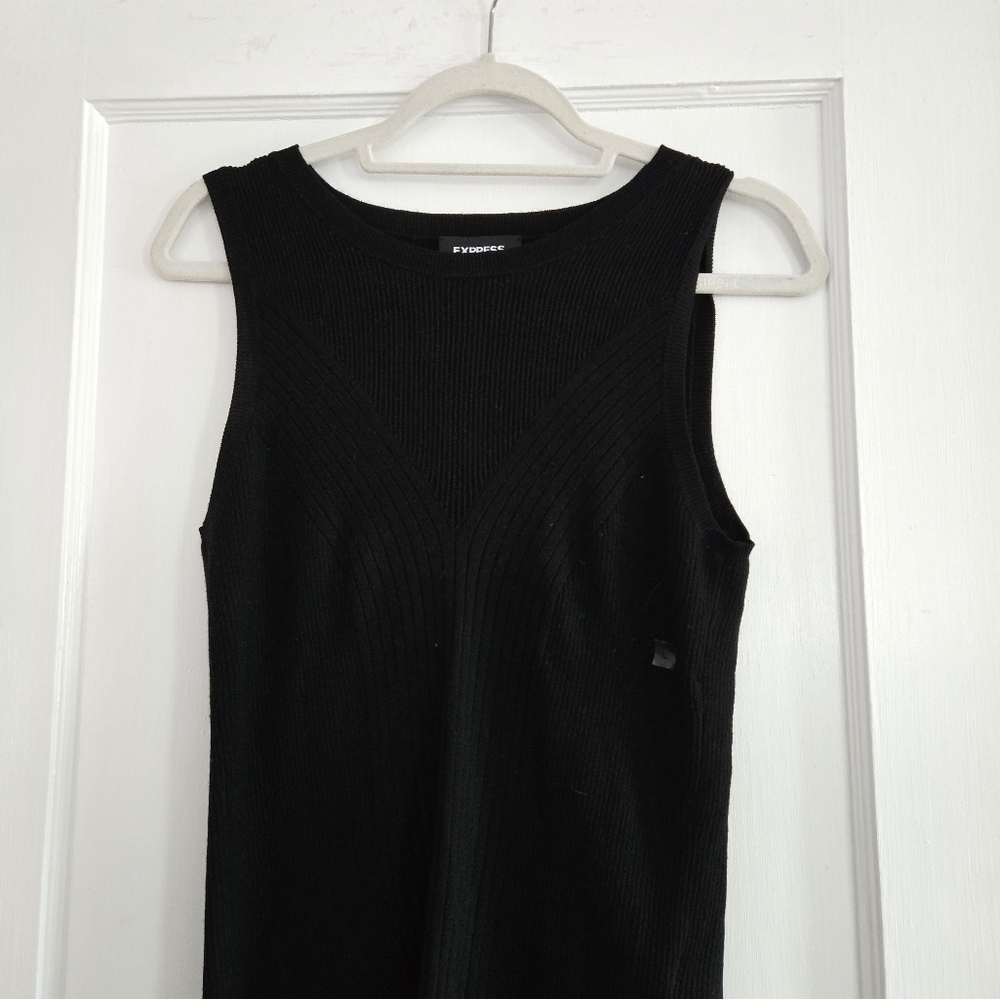 Express Black Sleeveless Top